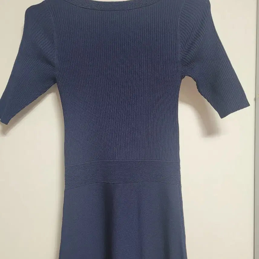 [BUNJANG] Sandro Long Navy Dress / 산드로 롱 원피스