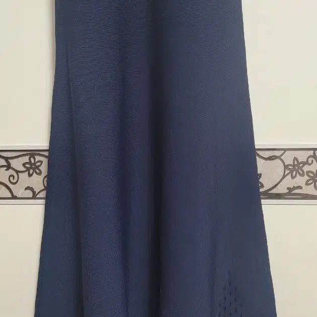 [BUNJANG] Sandro Long Navy Dress / 산드로 롱 원피스