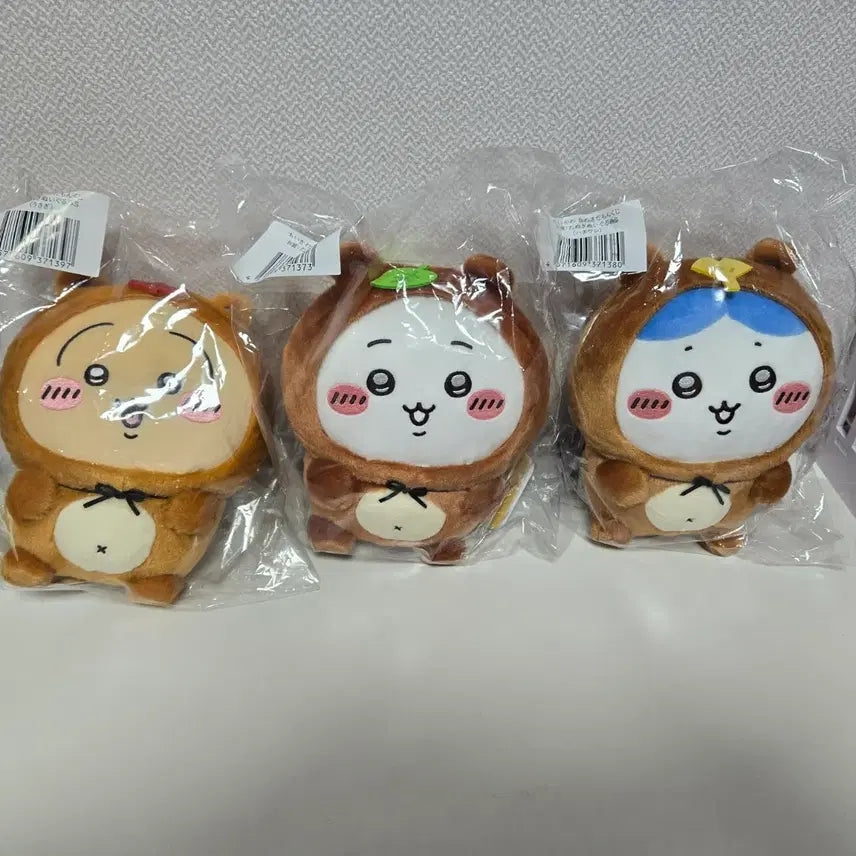 [BUNJANG] Chikawa Raccoon B Prize 3-Piece Set / 치이카와 너구리 b상 3종 세트