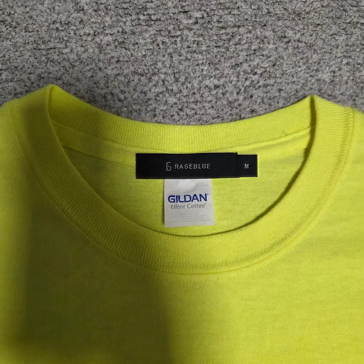 [BUNJANG] Rage Blue Vintage T-Shirt Yellow M-L (95-100) / Rage Blue 빈티지 반팔 티셔츠 M-L(95-100)
