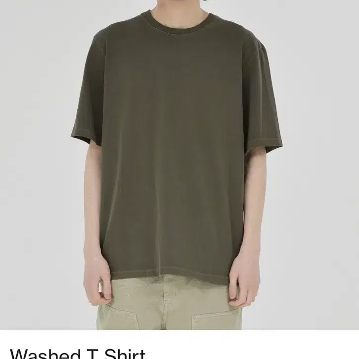 [BUNJANG] Brownyard Washed T-Shirt (Size 4) / 4사이즈 [새상품] [5색상] 브라운야드 Washed T Shirt