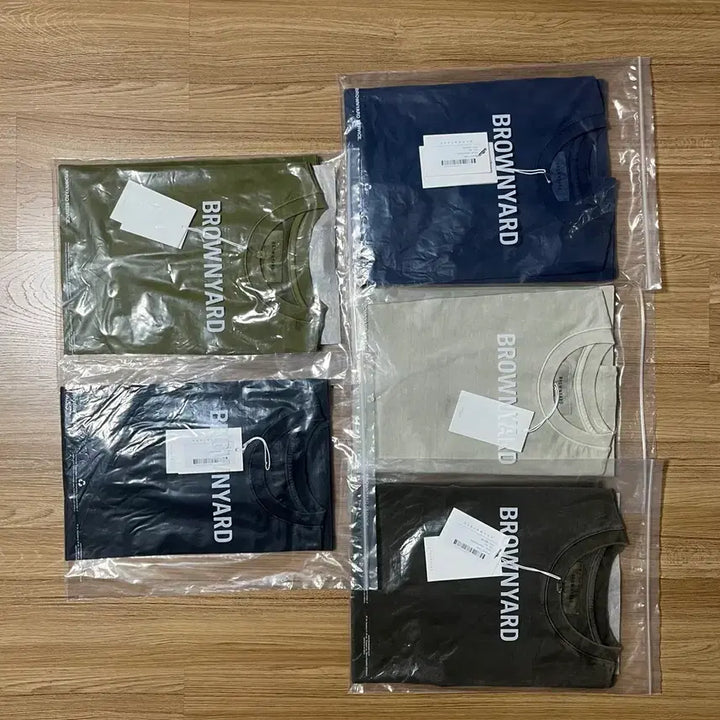 [BUNJANG] Brownyard Washed T-Shirt (Size 4) / 4사이즈 [새상품] [5색상] 브라운야드 Washed T Shirt