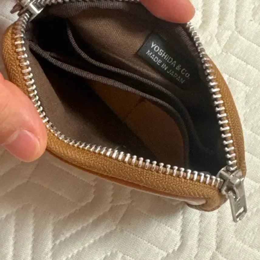 [BUNJANG] Porter Brown Leather Wallet / 포터 지갑 브라운