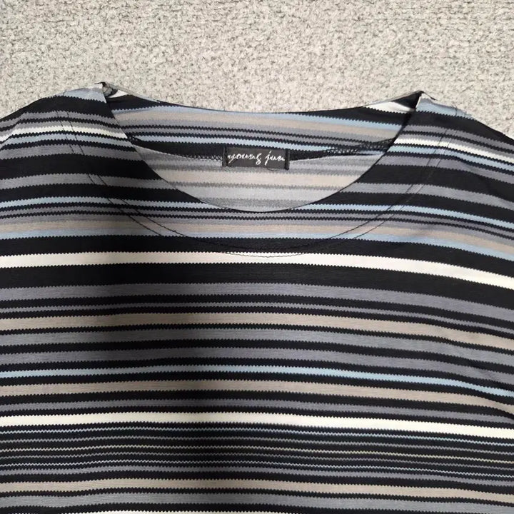 [BUNJANG] Japanese Vintage Stripe Short Sleeve T-Shirt L / Japanese vintage 스트라이프 반팔 티셔츠 L(100)