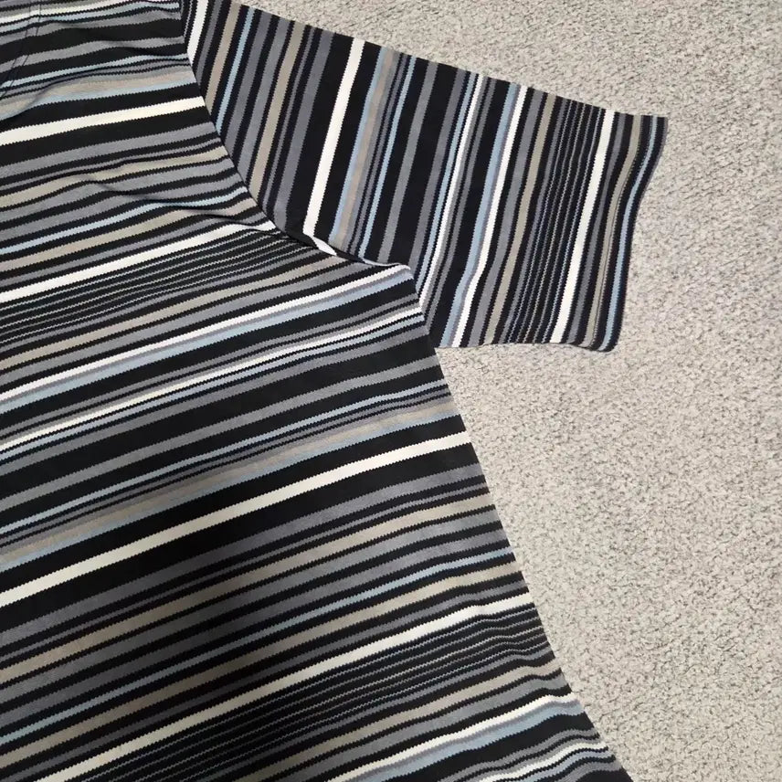 [BUNJANG] Japanese Vintage Stripe Short Sleeve T-Shirt L / Japanese vintage 스트라이프 반팔 티셔츠 L(100)