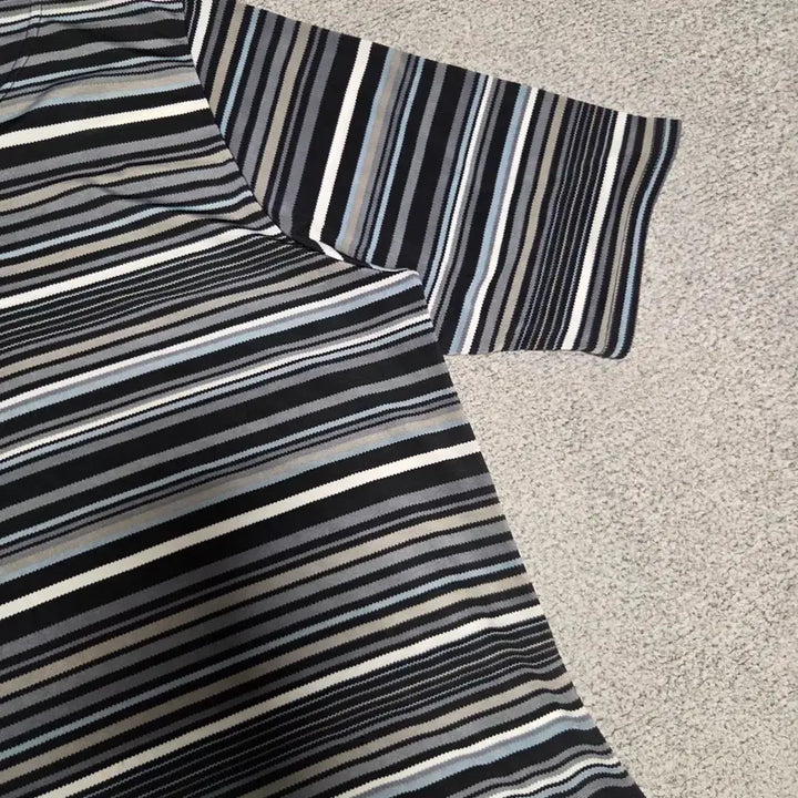 [BUNJANG] Japanese Vintage Stripe Short Sleeve T-Shirt L / Japanese vintage 스트라이프 반팔 티셔츠 L(100)