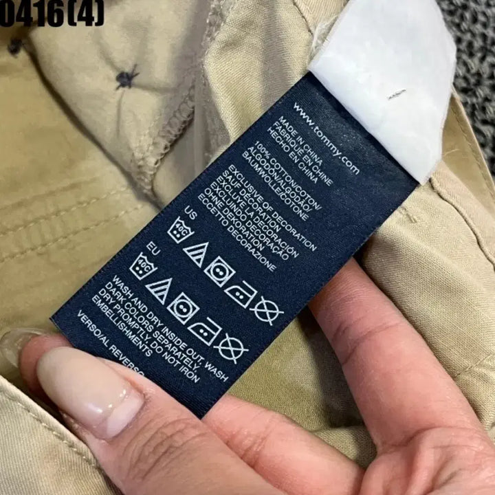 [BUNJANG] Tommy Hilfiger Cotton Pants (95) / 타미힐피거 면바지 95 | 0416 [4]