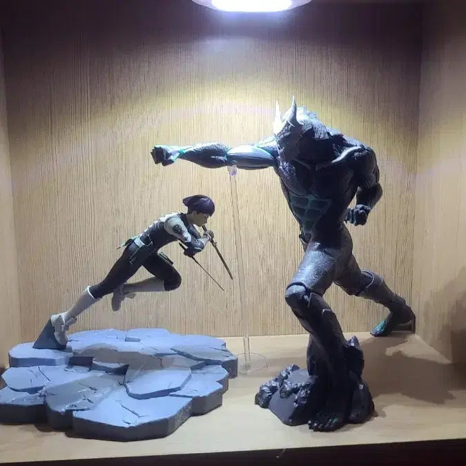 [BUNJANG] Granista Kaiju No. 8 &amp; Gigo Hoshina Figure Bundle Set / 일괄 그란디스타 괴수8호,gigo 호시나 피규어