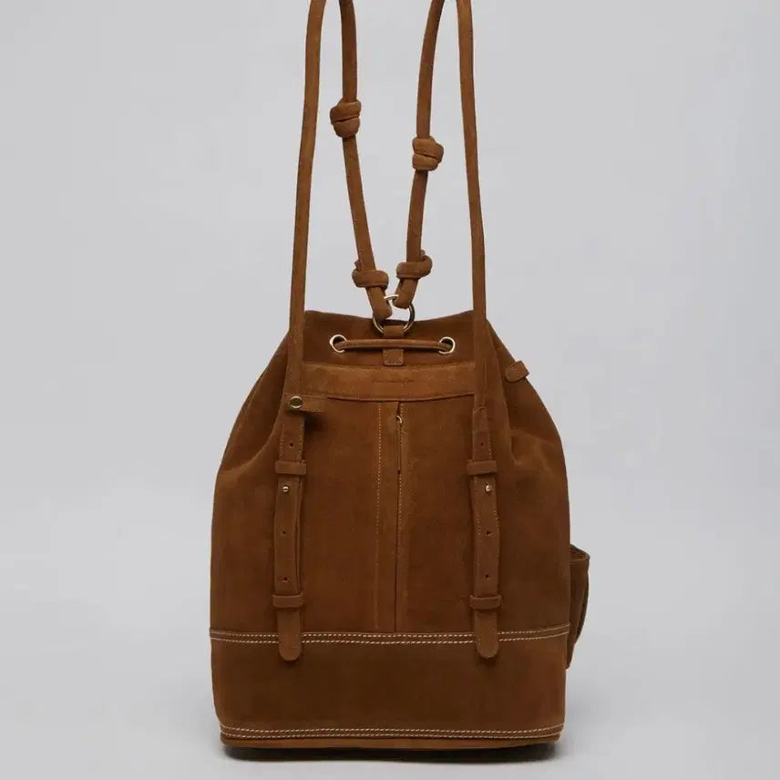 [SOLD OUT] 아카이브앱크 Knotted backpack 스웨이드 백팩