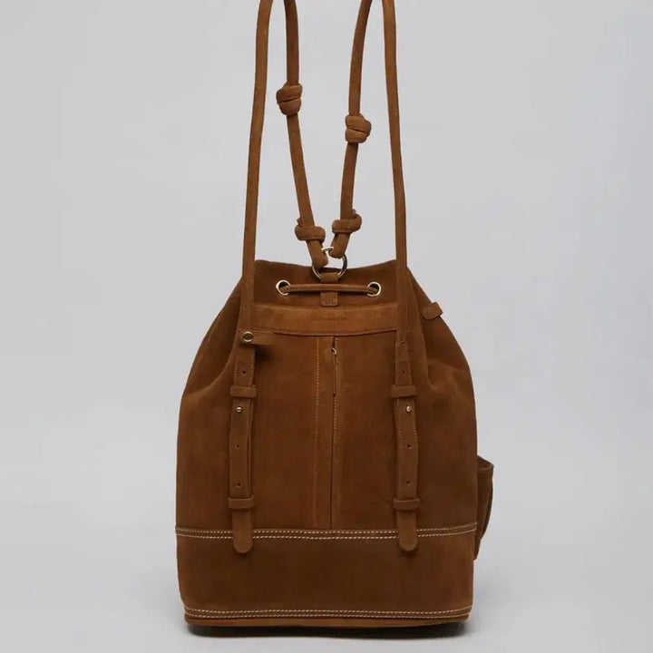 [SOLD OUT] 아카이브앱크 Knotted backpack 스웨이드 백팩