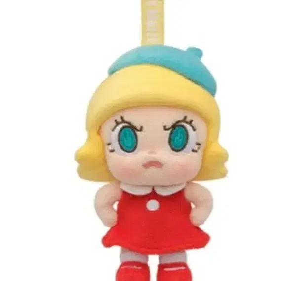 [BUNJANG] POP MART Angry Molly Red Fire Doll with Angel Outfit / 팝마트 앵그리몰리 레드 파이어인형+천사옷 박스밑개봉