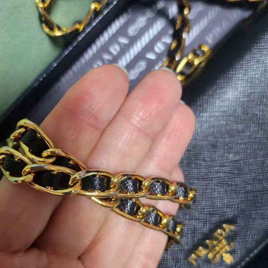 [BUNJANG] Prada Chain Clutch Bag / 정품 프라다 체인 클러치 백