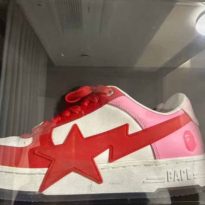 [BUNJANG] BAPE STA OS Shoes / 베이프스타 핑크 260