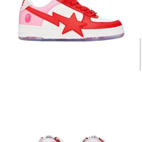 [BUNJANG] BAPE STA OS Shoes / 베이프스타 핑크 260