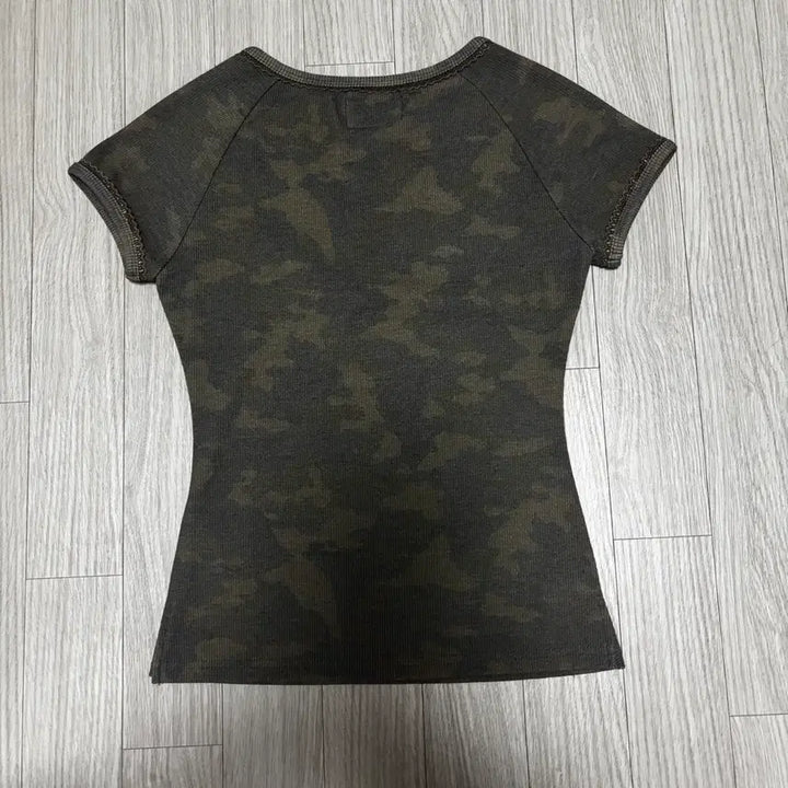 [SOLD OUT] 스컬프터 헤븐리 카모 티 포레스트 S 나띠 착용