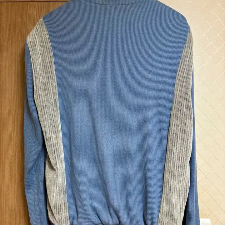 [BUNJANG] XLIM Knit Zip-up Blue/Gray Size 4 / XLIM(엑슬림)니트집업(블루/그레이) 4사이즈 판매합니다!!(네고가능)