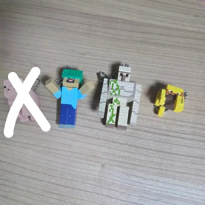 [BUNJANG] Minecraft Keyring (Sealed) / 마인크래프트 키링 (미개봉)