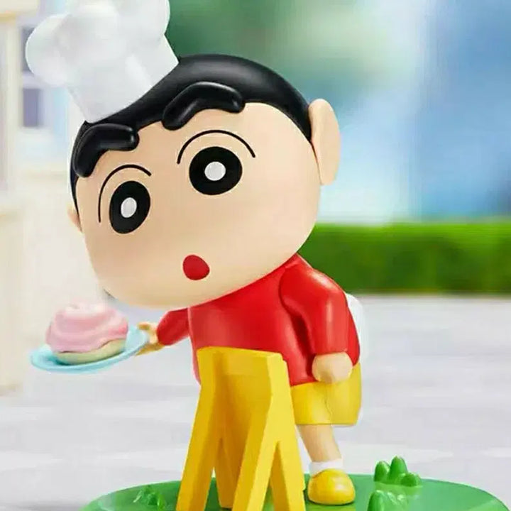 [BUNJANG] TopToy Crayon Shin-chan Cinnamoroll Chef Figure / 탑토이 짱구 시나모롤 요리사 짱구 피규어
