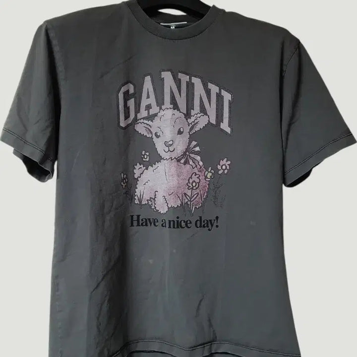 [BUNJANG] Gani Ram Printing T-shirt / 가니 램 프린팅 반팔