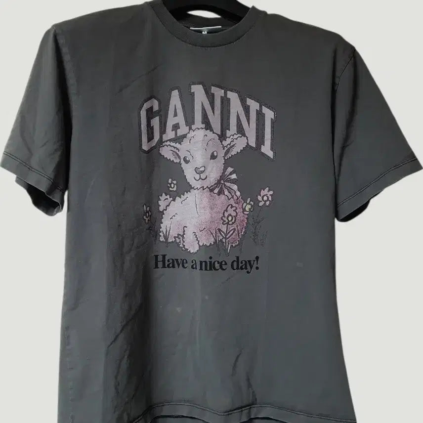 [BUNJANG] Gani Ram Printing T-shirt / 가니 램 프린팅 반팔