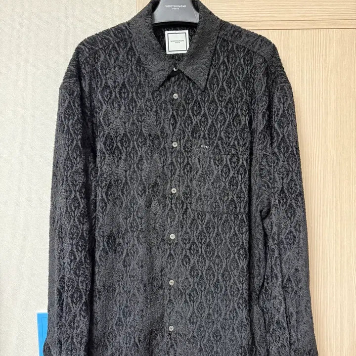 [BUNJANG] Wooyoungmi 25FW Peacock Shirt Black (Size 52) / [52] 우영미 25fw 피콕 셔츠 블랙