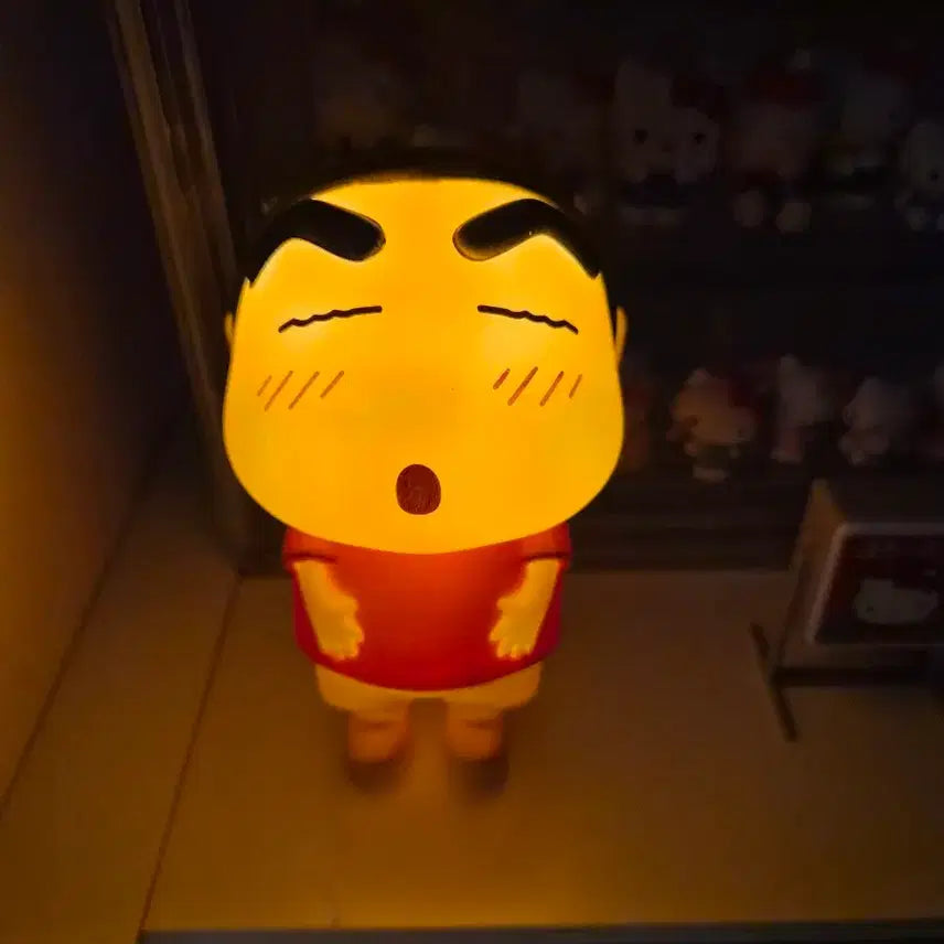 [BUNJANG] Crayon Shin-chan Mood Lamp Figure / 짱구 배빵빵 무드등 수면등 취침등 인테리어 조명 피규어
