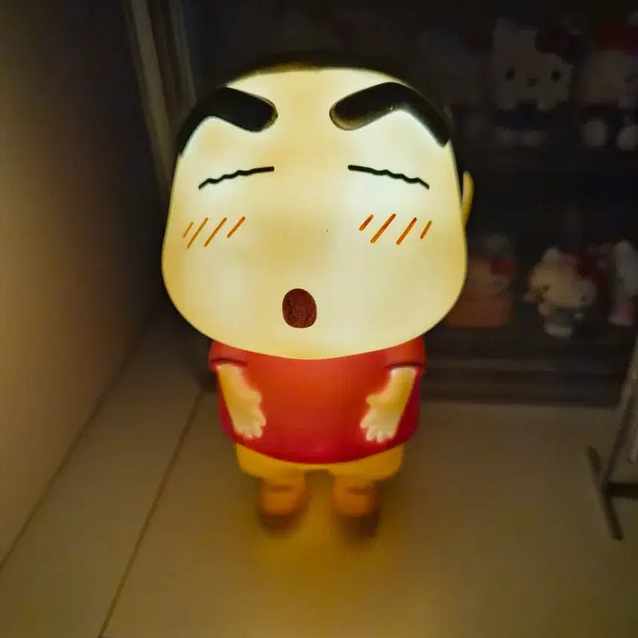 [BUNJANG] Crayon Shin-chan Mood Lamp Figure / 짱구 배빵빵 무드등 수면등 취침등 인테리어 조명 피규어