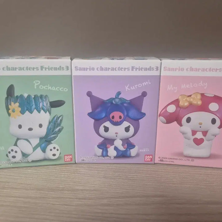 [BUNJANG] Sanrio Characters Friends 3 Pochacco/Kuromi/My Melody Bundle Set (Sealed) / 산리오 캐릭터 프렌즈3 포차코/쿠로미/마이멜로디(일괄/미개봉)