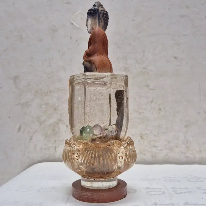 [BUNJANG] Sealed Crystal Sarira Casket (Buddha Relics) / 오랜세월 밀봉된 수정 사리함 (전신사리) (쇄신사리) 개인수집품 578