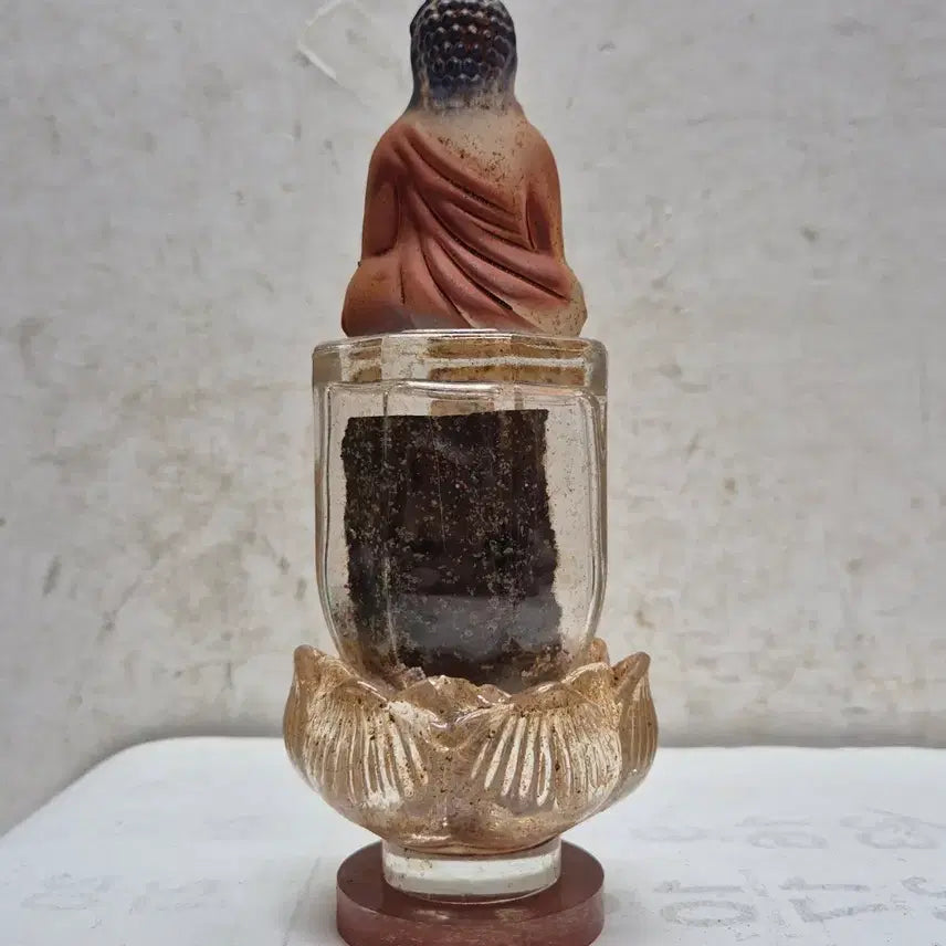 [BUNJANG] Sealed Crystal Sarira Casket (Buddha Relics) / 오랜세월 밀봉된 수정 사리함 (전신사리) (쇄신사리) 개인수집품 578