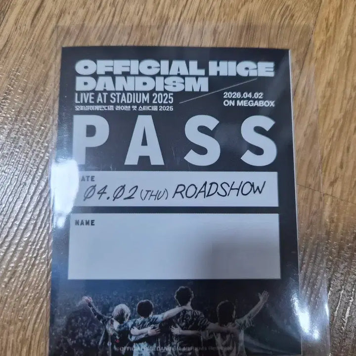 [SOLD OUT] 오피셜히게단디즘 히게단 3주차 영화 특전 팝니다.