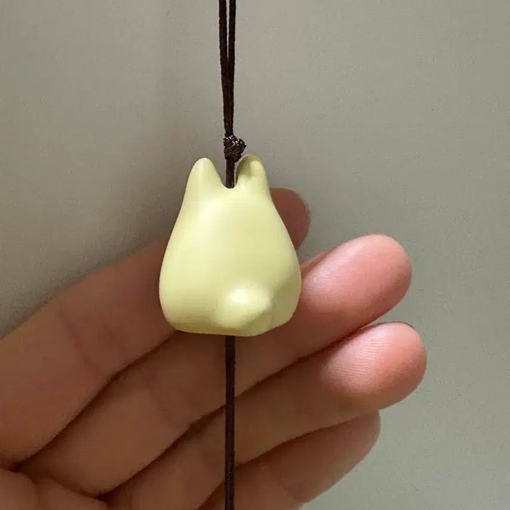[BUNJANG] Studio Ghibli My Neighbor Totoro Ceramic Figurine Wind Chime / 지브리 토토로 도자기 피규어 후우링 풍경 종