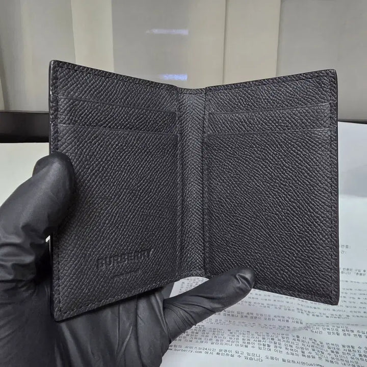 [BUNJANG] Closet Burberry TB Logo Organizer Card Wallet / {클로젯}[인보이스]버버리 TB로고 오거나이저 카드지갑