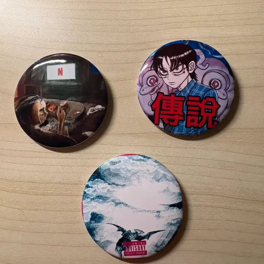 [BUNJANG] Choi Sung Ghost Club Badge Bundle Set / 최성 캔뱃지 일괄