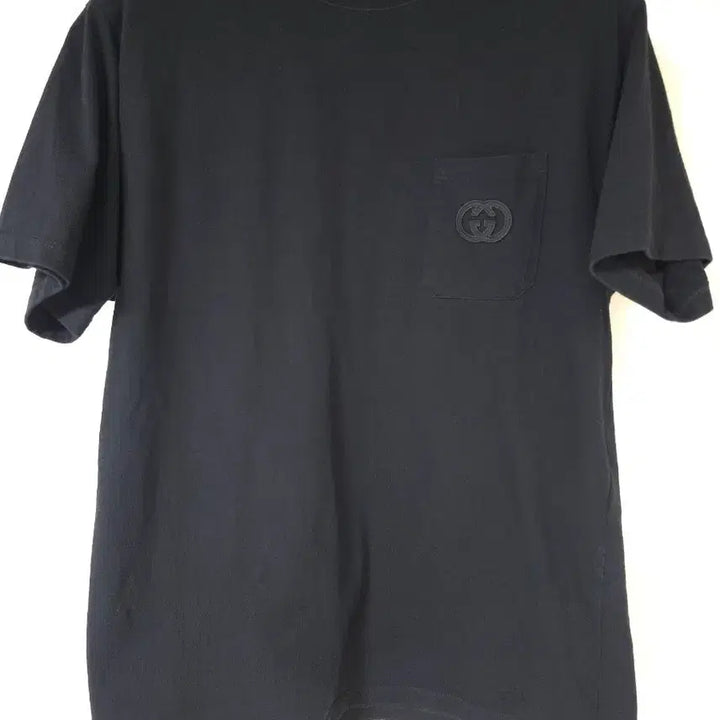 [BUNJANG] Gucci Black Pocket T-Shirt - Size L / 구찌 블랙 포켓 반팔 티셔츠 L 100사이즈