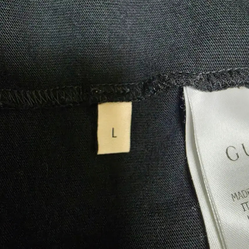 [BUNJANG] Gucci Black Pocket T-Shirt - Size L / 구찌 블랙 포켓 반팔 티셔츠 L 100사이즈