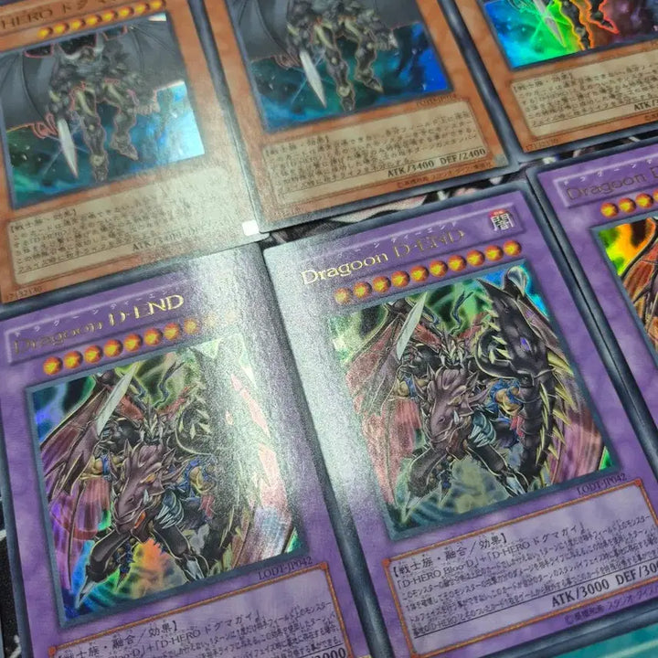 [BUNJANG] Yu-Gi-Oh! Japanese Edition D-HERO Set / 유희왕 일본판 D HERO 디 히어로 세트