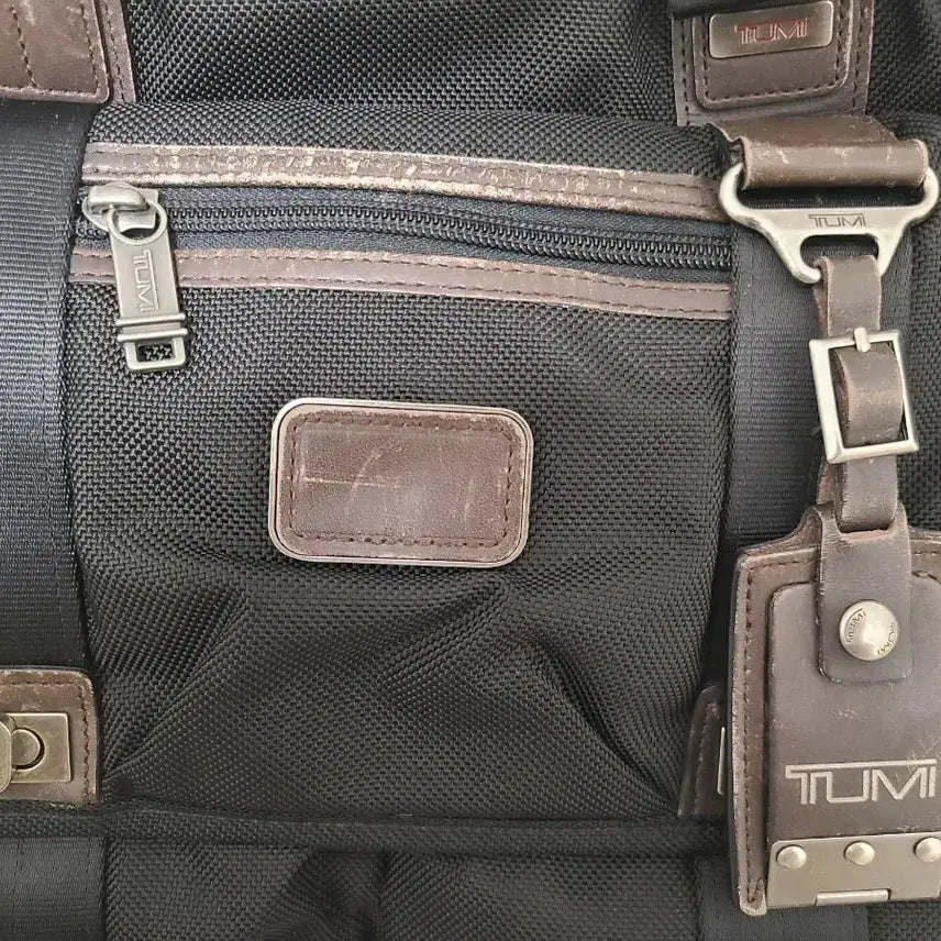 [BUNJANG] TUMI Alpha Bravo Slim Briefcase Crossbody Bag / 투미 알파브라보 슬림 브리프케이스 정품 크로스백 가방