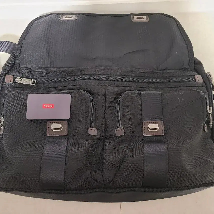 [BUNJANG] TUMI Alpha Bravo Slim Briefcase Crossbody Bag / 투미 알파브라보 슬림 브리프케이스 정품 크로스백 가방