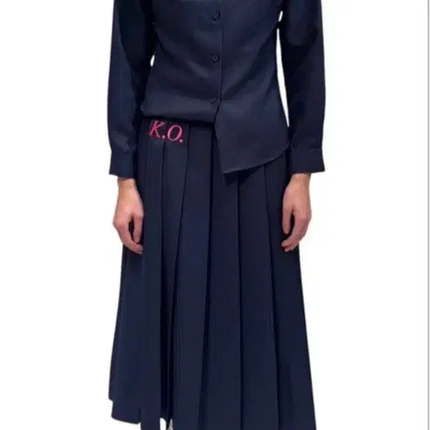 [BUNJANG] Momentel Boxing K.O Navy Set / 모멘텔 Momentel boxing K.O navy 셋업