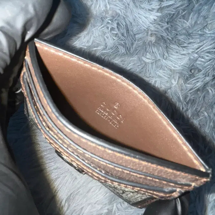 [BUNJANG] Gucci GG Ophidia Canvas Card Holder Brown / 구찌 GG 오피디아 카드지갑