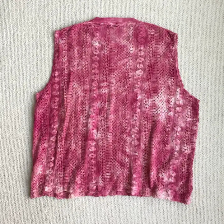 [BUNJANG] Our Legacy Box Sleeveless Dying Cotton Crochet Top / 아워레가시 박스 슬리브리스 다잉 코튼 크로셰