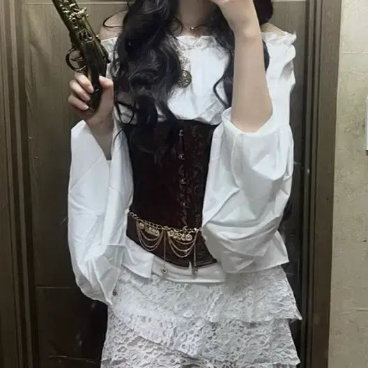 [SOLD OUT] 졸업사진 해적 카우걸 보헤미안스타일 의상대여