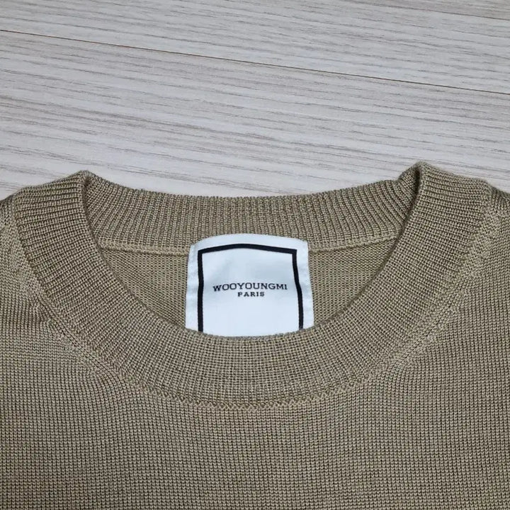 [BUNJANG] Wooyoungmi Slit Knit Sweater / 우영미 절개 니트