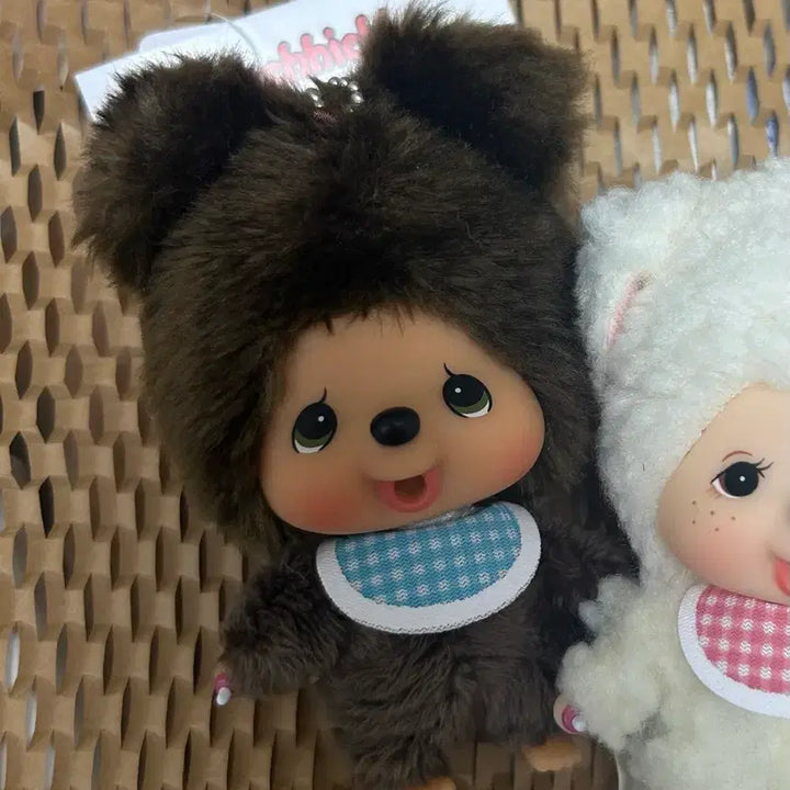 [BUNJANG] Monchhichi Kuma Big Head Plush Doll / 몬치치 빅헤드 쿠마