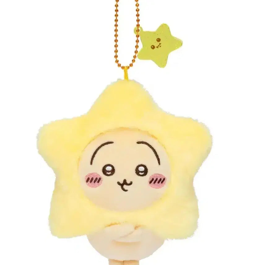 [BUNJANG] Chiikawa Tanabata Star Usagi Mascot Doll &amp; Park Exclusive Sticker Set (Sealed) / 미개봉 치이카와 칠석 별 우사기 별에 소원을 별 마스코트 인형 스티커