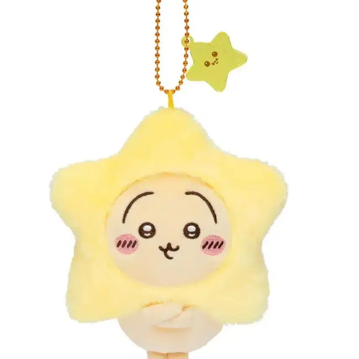 [BUNJANG] Chiikawa Tanabata Star Usagi Mascot Doll &amp; Park Exclusive Sticker Set (Sealed) / 미개봉 치이카와 칠석 별 우사기 별에 소원을 별 마스코트 인형 스티커