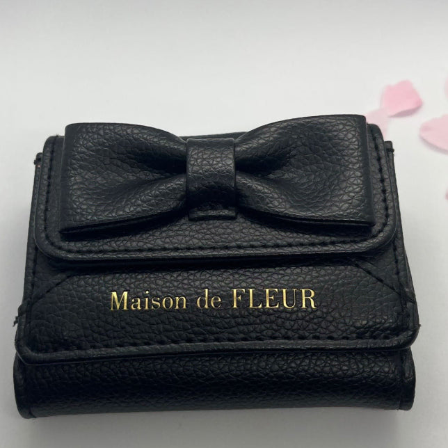 [SOLD OUT] 2022 메종드플뢰르 리본 카드 반지갑