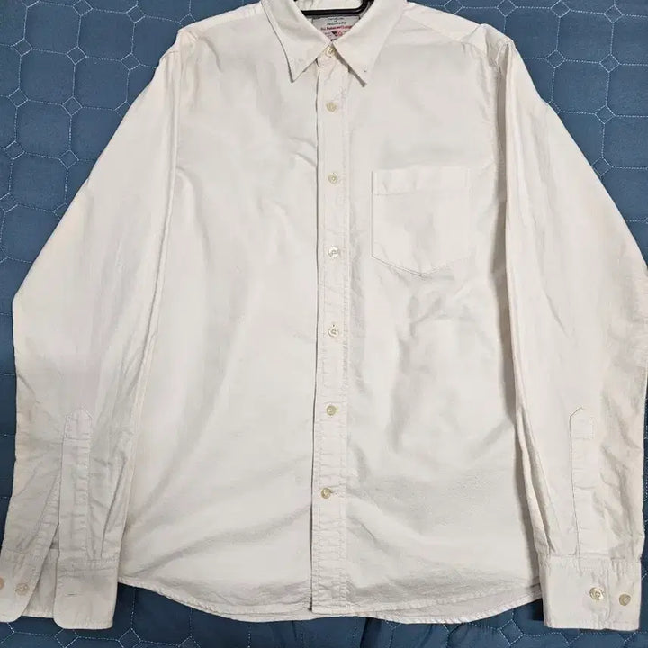 [BUNJANG] Avirex 00s White Oxford Shirt / 아비렉스 00s 화이트 옥스퍼드 셔츠. L사이즈