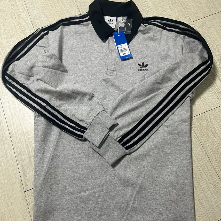 [BUNJANG] Adidas Rugby Polo Shirt / 아디다스 럭비 폴로 티셔츠